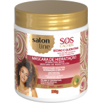 Masca SOS ulei ricin si keratina, par cret, Salon Line, 500ml